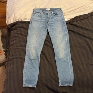 Agolde Blue Denim Jeans